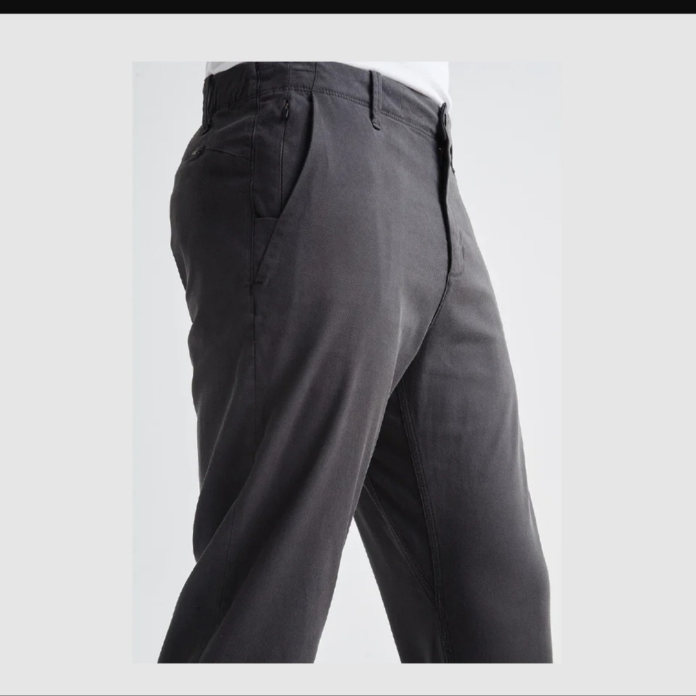 DU/ER Live Free Flex Mens Pant Charcoal NWT 30/32 - Picture 7 of 8